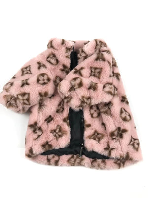 CHEWY FAUX FUR JACKET