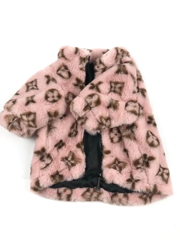 CHEWY FAUX FUR JACKET
