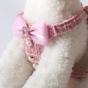 THE COCO TWEED HARNESS AND LEASH