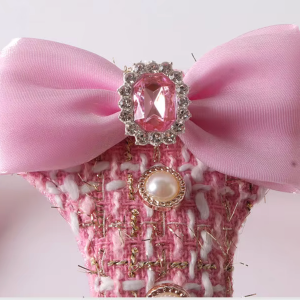THE COCO TWEED HARNESS AND LEASH