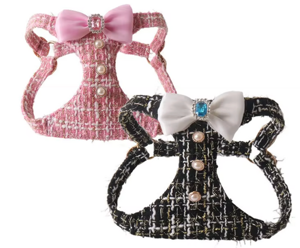 THE COCO TWEED HARNESS AND LEASH