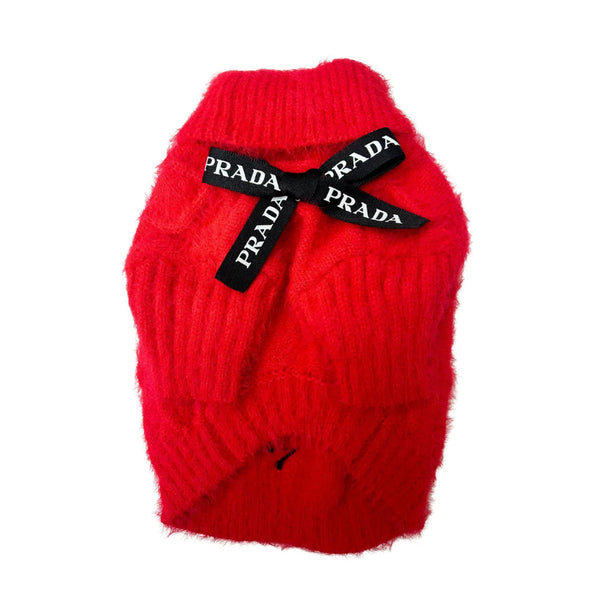 Red Luxe Knit