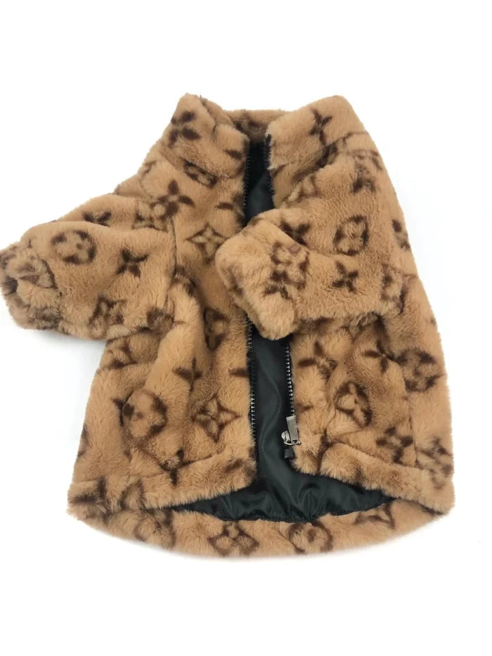 CHEWY FAUX FUR JACKET