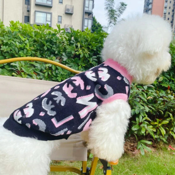 Pink and Black Coco Vest