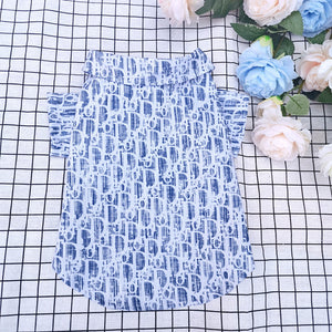 DOGIOR BLUE BOTTON SHIRT