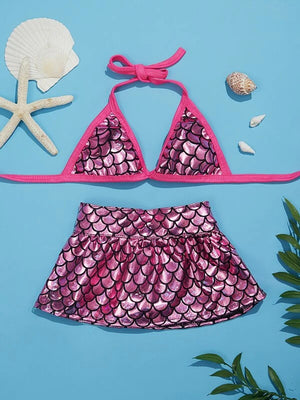 MERMAID 2 PIECE BATHING SUIT
