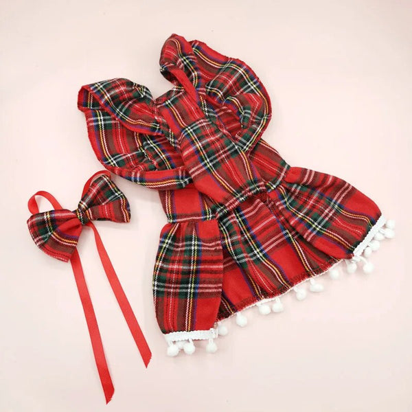 TARTAN CHRISTMAS DRESS