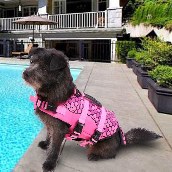 SHARK MERMAID DOG LIFE JACKET