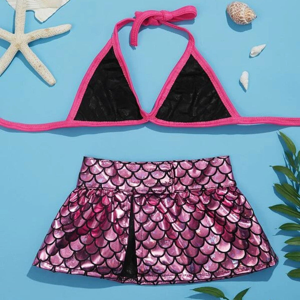 MERMAID 2 PIECE BATHING SUIT