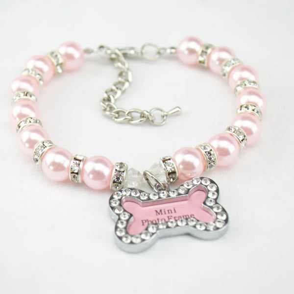 PERSONALIZED PEARL NECKLACE CHARM