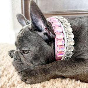 BLING GEM RHINESTONE NECKLACE COLLAR