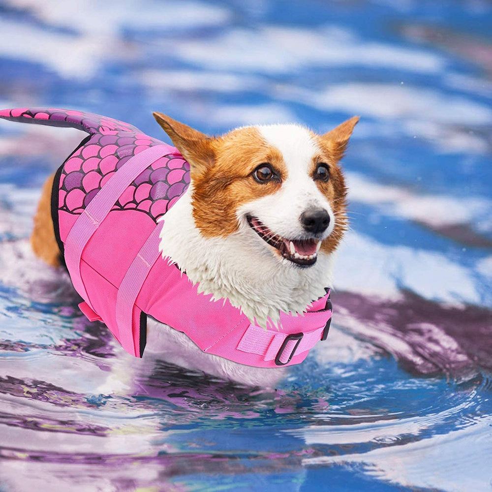 SHARK MERMAID DOG LIFE JACKET