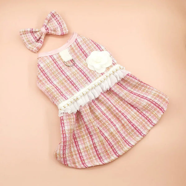 PEARL PRINCESS DRESS AND BOW