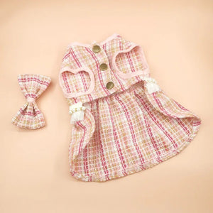 PEARL PRINCESS DRESS AND BOW