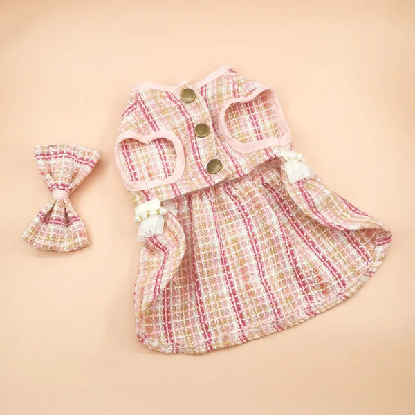 PEARL PRINCESS DRESS AND BOW