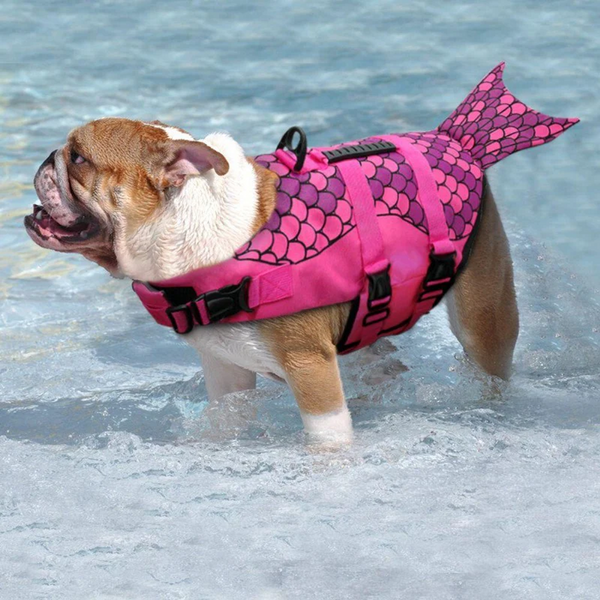 SHARK MERMAID DOG LIFE JACKET