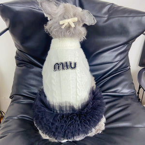 MIU MIU SWEATER DRESS