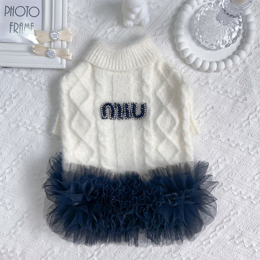 MIU MIU SWEATER DRESS