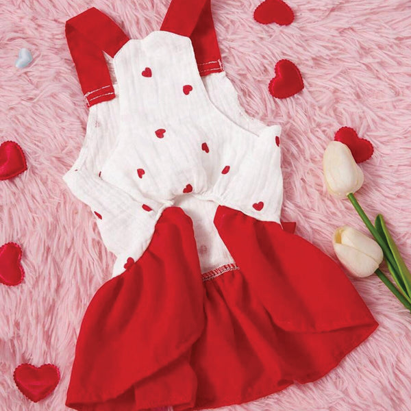 VALENTINES DAY HEART DRESS