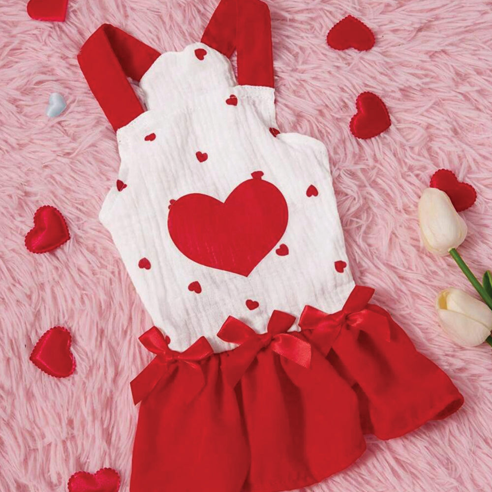 VALENTINES DAY HEART DRESS
